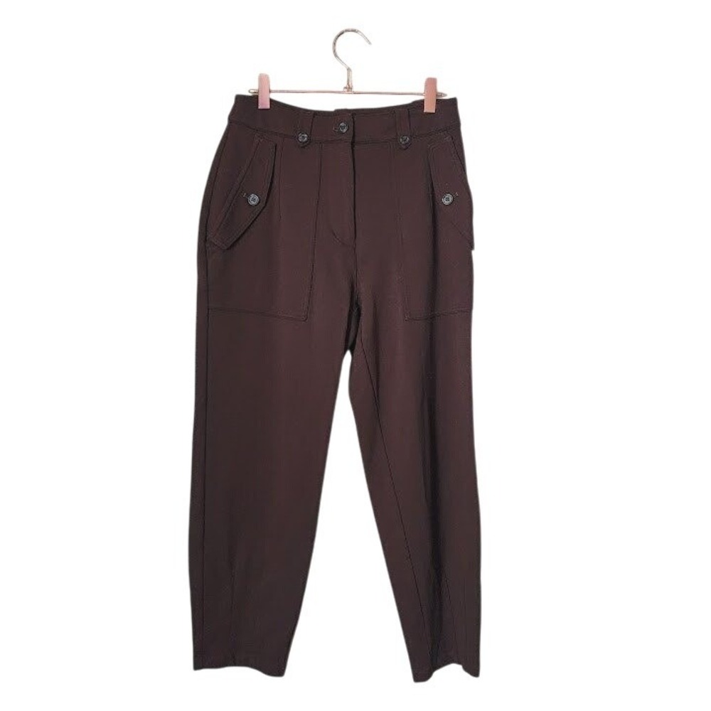 LAUREN RALPH LAUREN Tapered Utility Trousers Brown Safari Size‎ 2